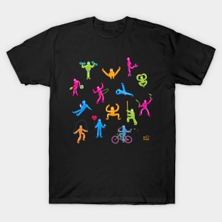 Everyday Ninjas doing everyday stuff! T-Shirt